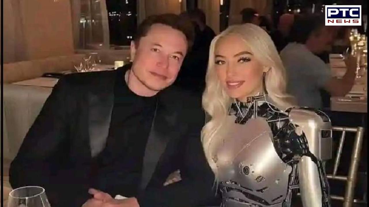 Elon Musk shares image of his first AI-powered robot girlfriend