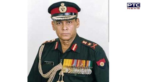 Former Army Chief General S. Padmanabhan passes away at 83