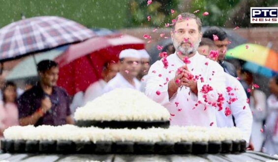 Rahul Gandhi honours Rajiv Gandhi on his birth anniversary: ‘Papa, your teachings are my inspiration…’