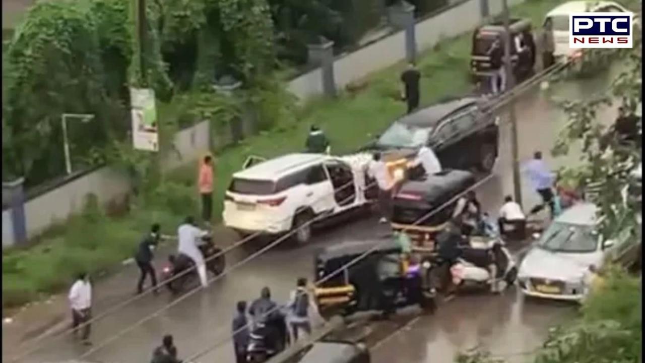 Thane road rage: Tata Harrier rams Fortuner twice, child’s screams heard during incident