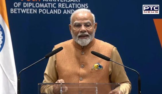 PM Modi advocates for peace in Poland speech ahead of Ukraine visit