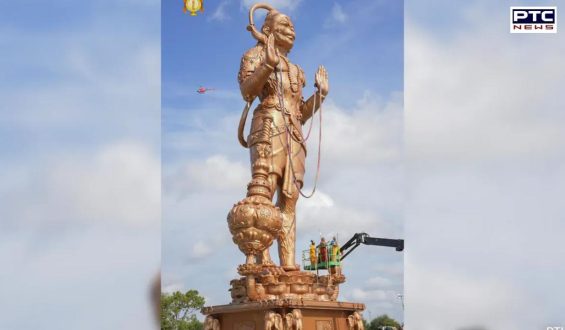 Texas welcomes 90-foot Hanuman murti, the tallest outside India