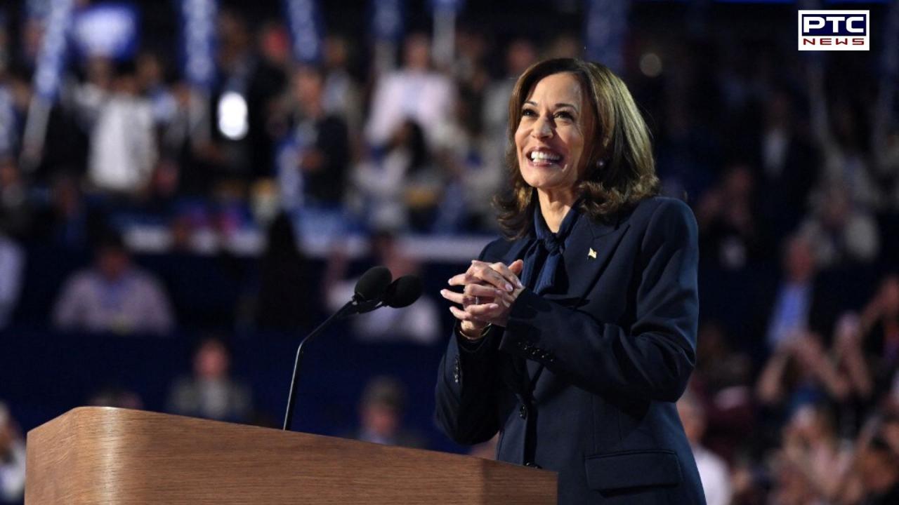 Kamala Harris officially accepts Democratic presidential nomination, making history as the party’s first female candidate