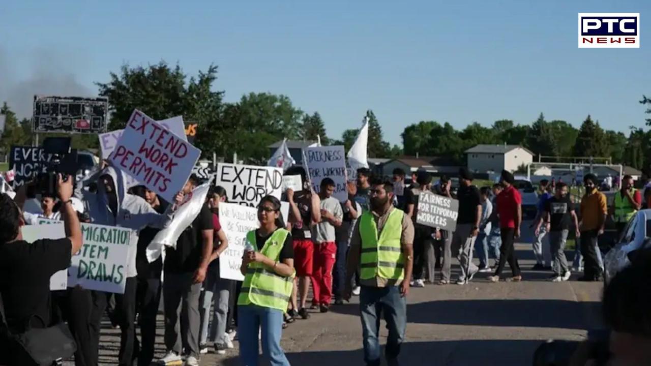 Indian students protest against Canadian deportation rules amidst rising anxiety