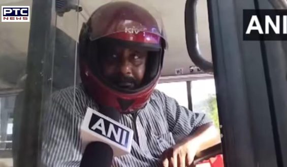 Bengal Bandh: State bus drivers wear helmets as they resume duty during BJP’s Bengal bandh