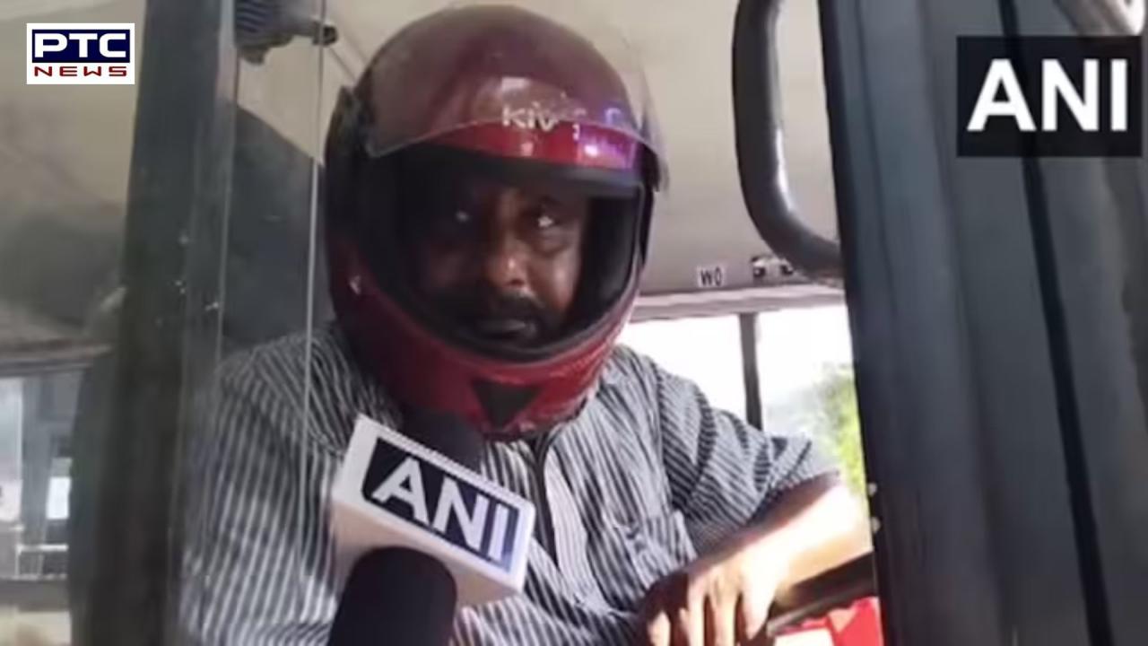 Bengal Bandh: State bus drivers wear helmets as they resume duty during BJP’s Bengal bandh