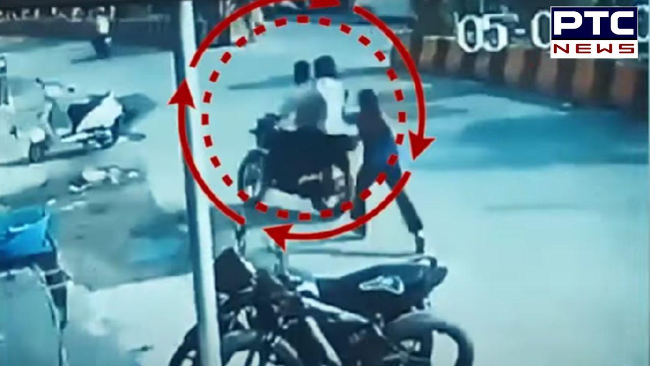 Jalandhar student grabs phone snatcher, dragged along road by bike