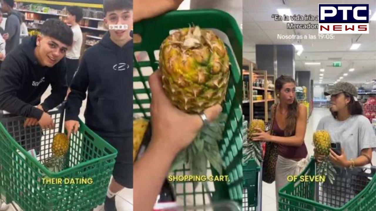 Pineapple Dating Spain : ਡੇਟਿੰਗ ਦਾ ਅਜੀਬੋ ਗਰੀਬ ਟ੍ਰੇਂਡ; ਲੋਕ ਸੁਪਰਮਾਰਕੀਟ ‘ਚ Pineapple ਦੀ ਮਦਦ ਨਾਲ ਲੱਭ ਰਹੇ ਪਾਰਟਨਰ