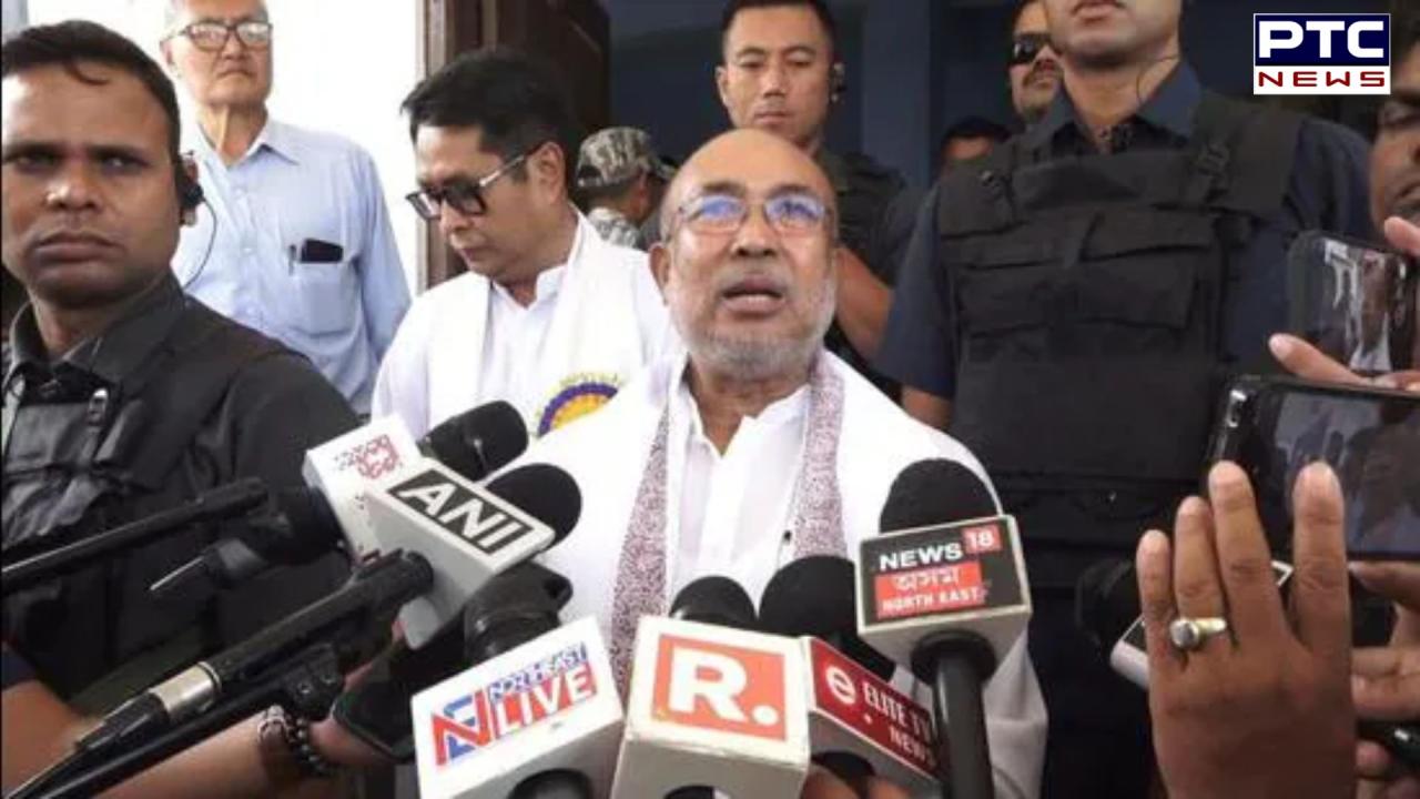 Manipur Crisis: Myanmar national’s arrest sparks claims of foreign involvement, says CM Biren Singh