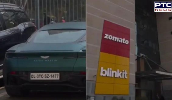 Viral video shows lineup of luxury cars at Zomato and Blinkit offices, featuring Porsche and BMW