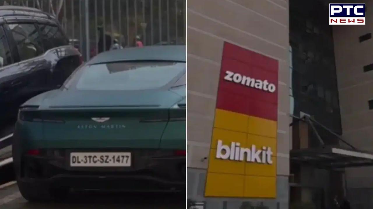 Viral video shows lineup of luxury cars at Zomato and Blinkit offices, featuring Porsche and BMW