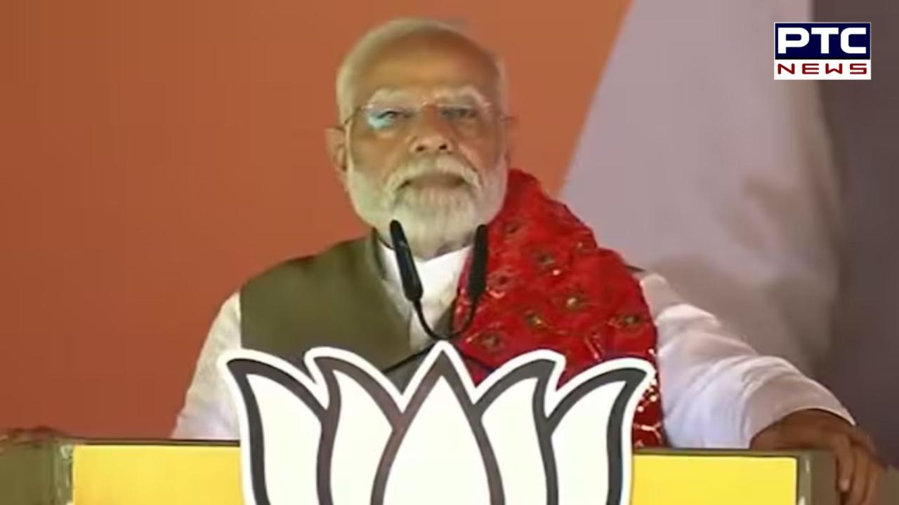 PM Modi slams Rahul Gandhi as ‘nafrat ka saaman’ seller during Jammu rally