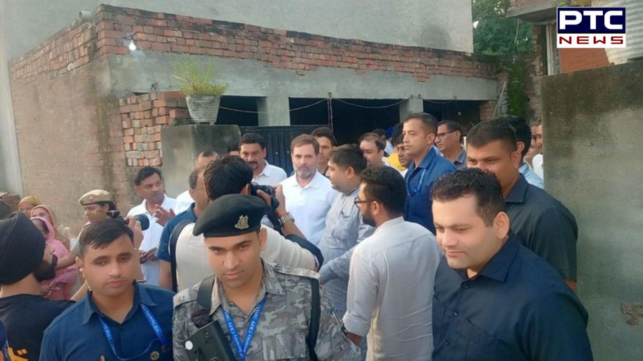 Rahul Gandhi meets family of Haryana youth injured in US accident