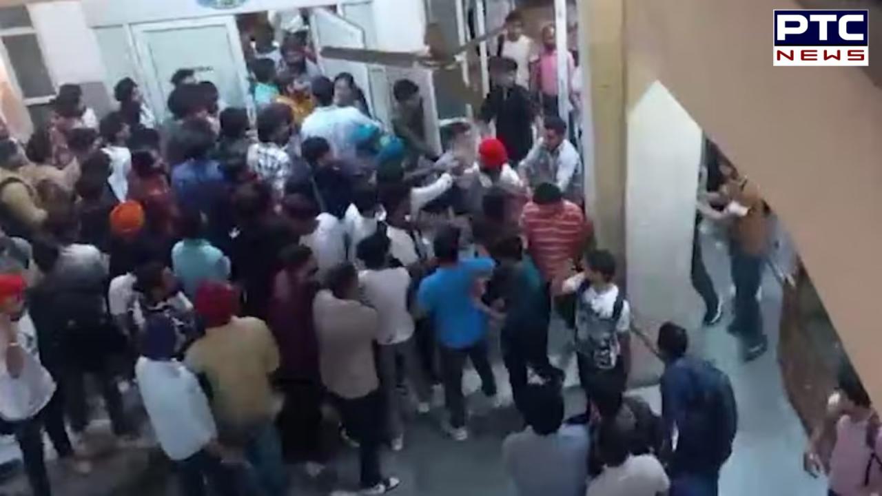 Delhi college student assaulted in clash between groups, Turban falls during clash