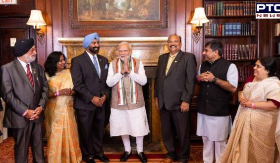 PM Narendra Modi holds talks with Sikh delegation in New York