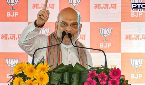 Amit Shah targets Congress with ‘dealers, dalaal, damaad’ jibe at Haryana election rally