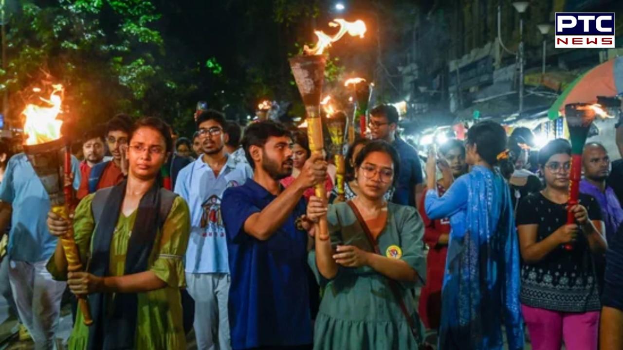 Kolkata doctor murder case: Bengal doctors hold torch rally ahead of crucial Supreme Court hearing today