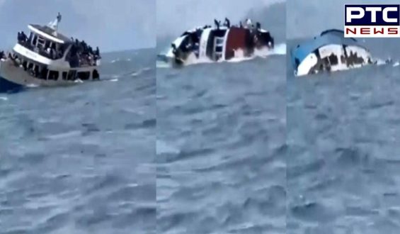 Africa Boat Accident Video : ਅਫਰੀਕਾ ਦੇ ਕਾਂਗੋ ’ਚ ਵਾਪਰਿਆ ਵੱਡਾ ਹਾਦਸਾ, 278 ਯਾਤਰੀਆਂ ਨਾਲ ਭਰੀ ਕਿਸ਼ਤੀ ਪਲਟੀ, ਦੇਖੋ ਵੀਡੀਓ