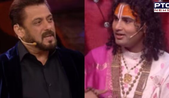 Bigg Boss 18: Aniruddhacharya seeks a ‘stay-at-home’ bride for Salman Khan; actor hilariously requests a ‘bhagodi’