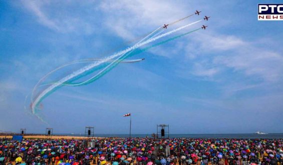 3 spectators die at IAF airshow on Chennai’s Marina Beach during 92nd Air Force Day celebrations