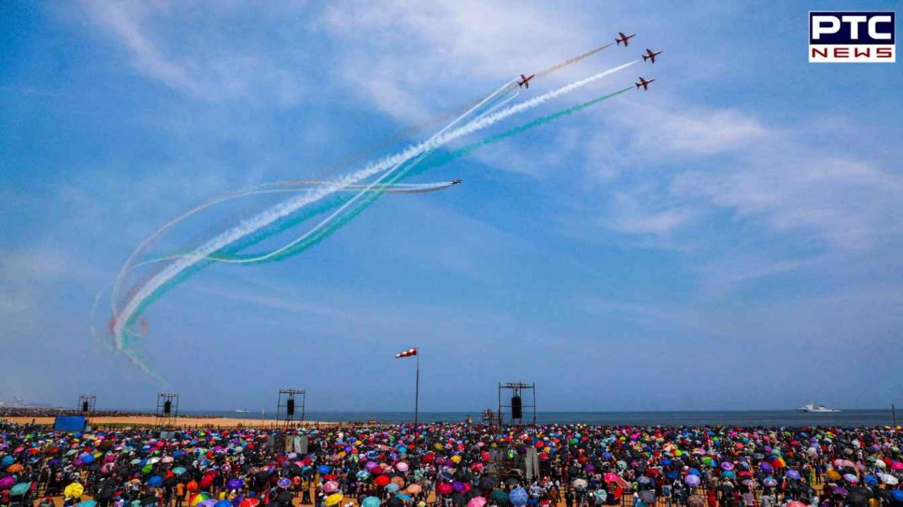 3 spectators die at IAF airshow on Chennai’s Marina Beach during 92nd Air Force Day celebrations