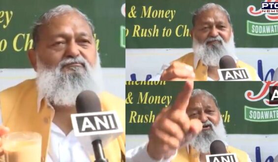 Haryana Election Results 2024: Anil Vij sings ‘fikr ko dhuyen mein udata chala gaya’ as he trails from Ambala Cantt