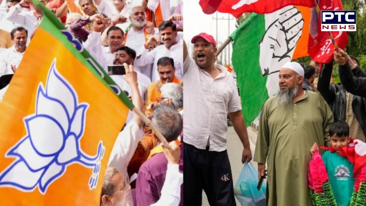 BJP secures hat-trick in Haryana, National Conference-Congress alliance triumphs in J&K