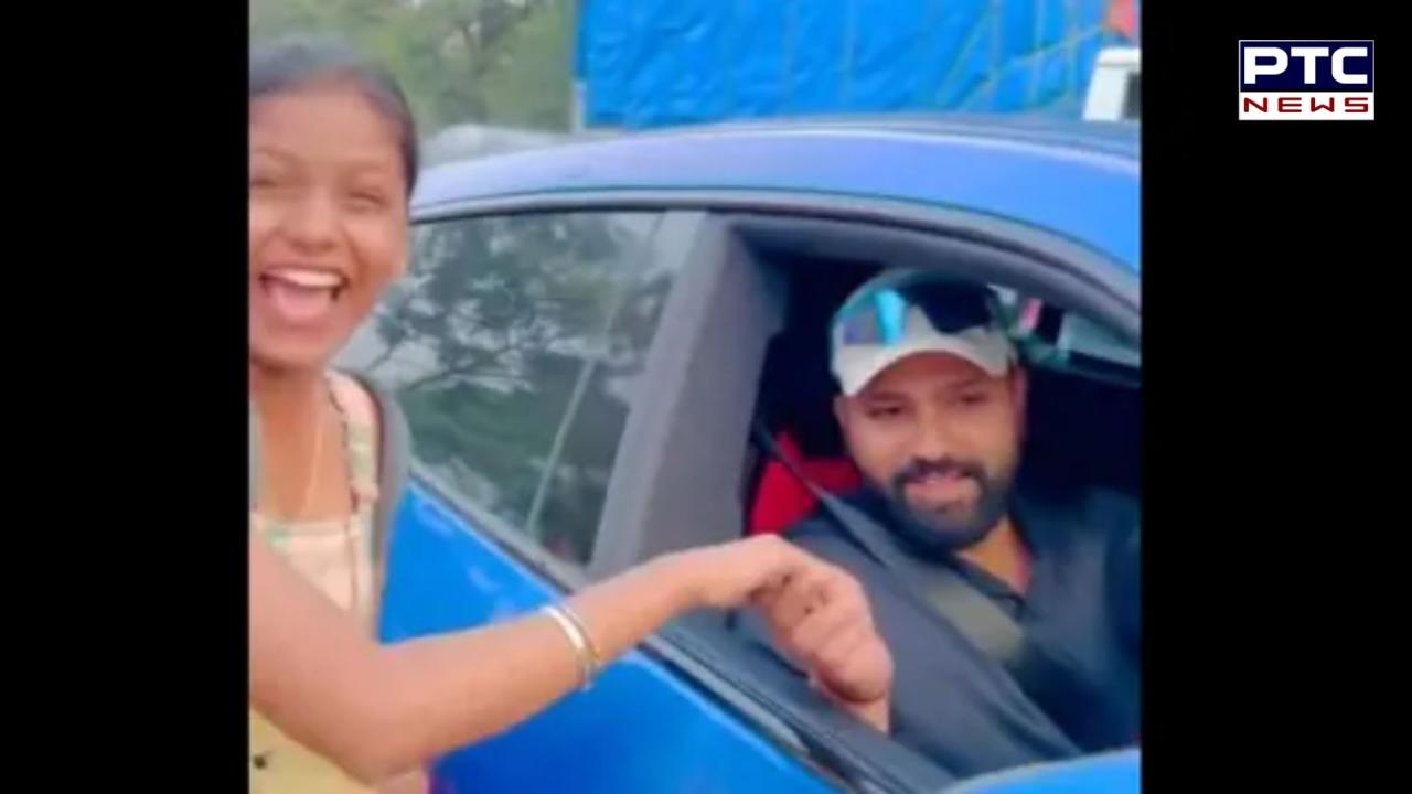 Rohit Sharma stops amidst busy Mumbai traffic to wish fan a happy birthday in heartwarming gesture